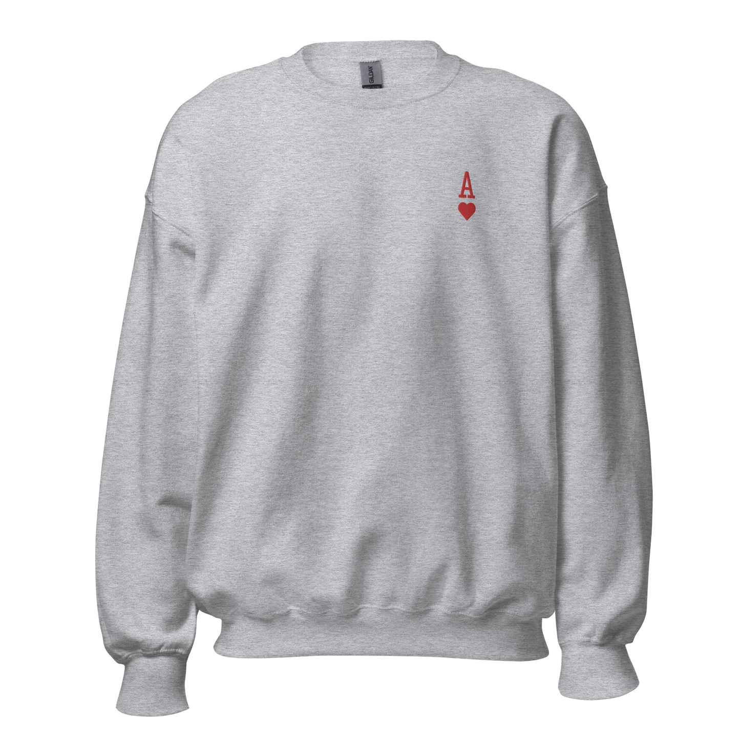 Ace of Hearts Unisex Sweatshirt