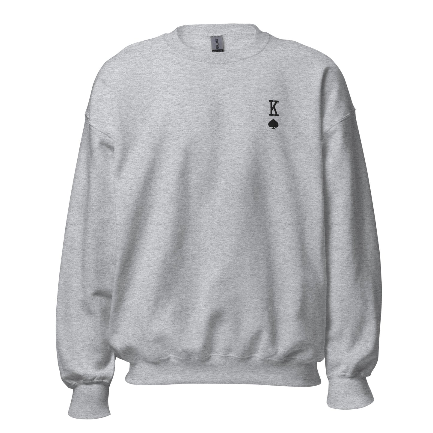 Sweat-shirt unisexe Roi de Pique