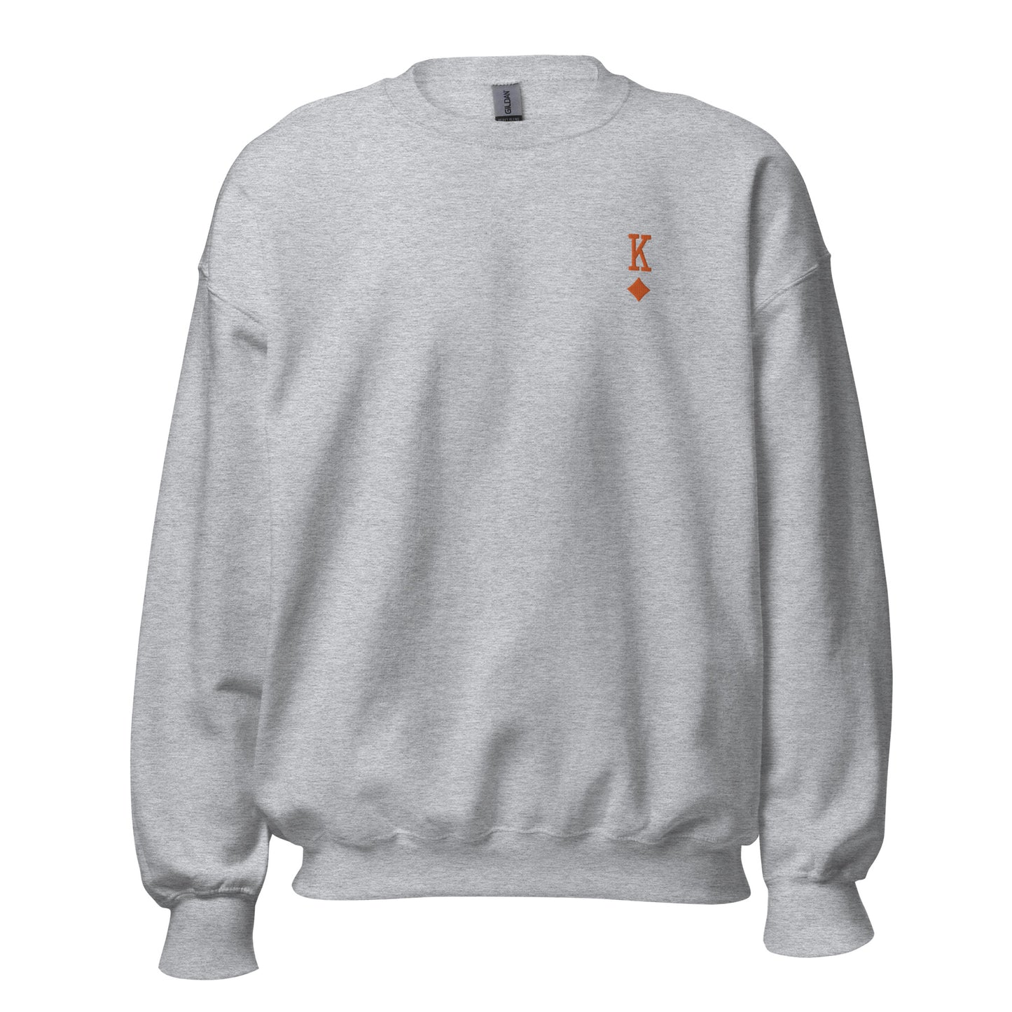 Sweat-shirt unisexe Roi de Carreau