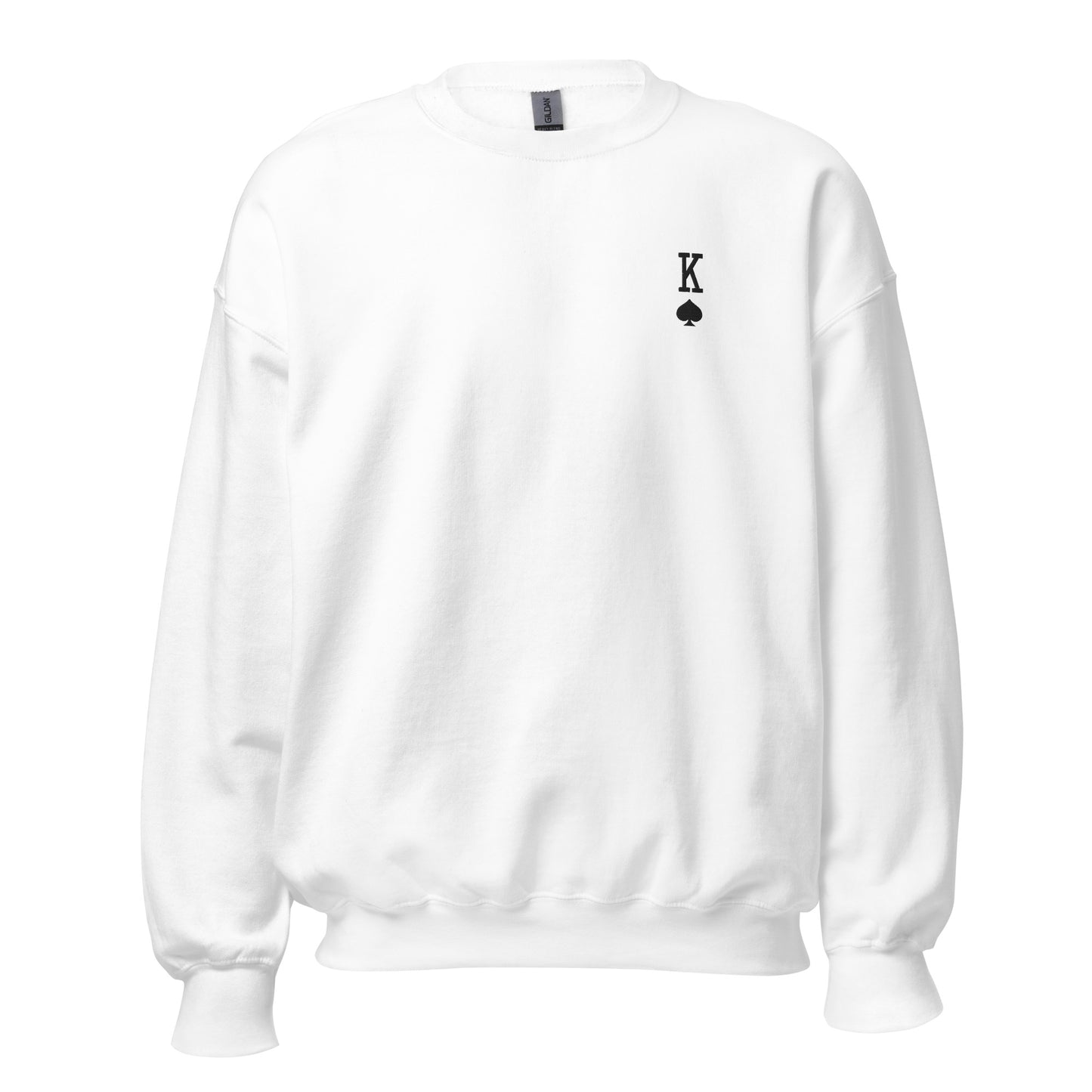 Sweat-shirt unisexe Roi de Pique