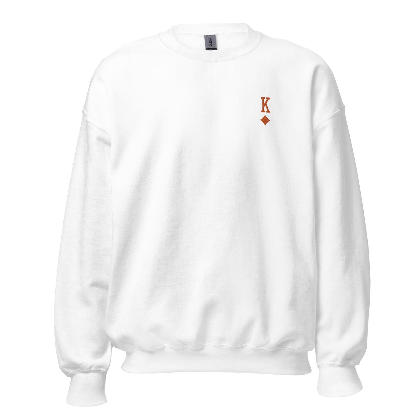 Sweat-shirt unisexe Roi de Carreau