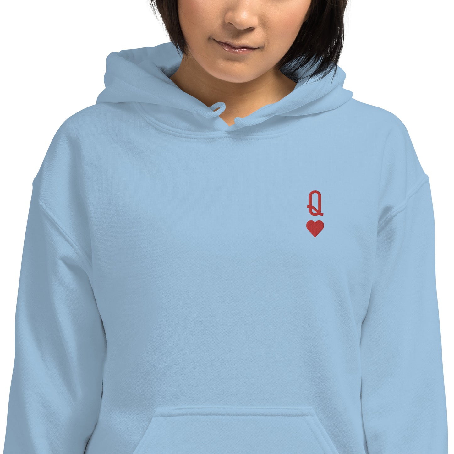 Sweat à capuche unisexe Reine de cœur