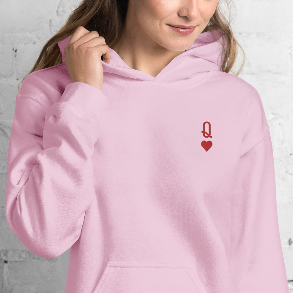 Queen of Hearts Unisex Hoodie