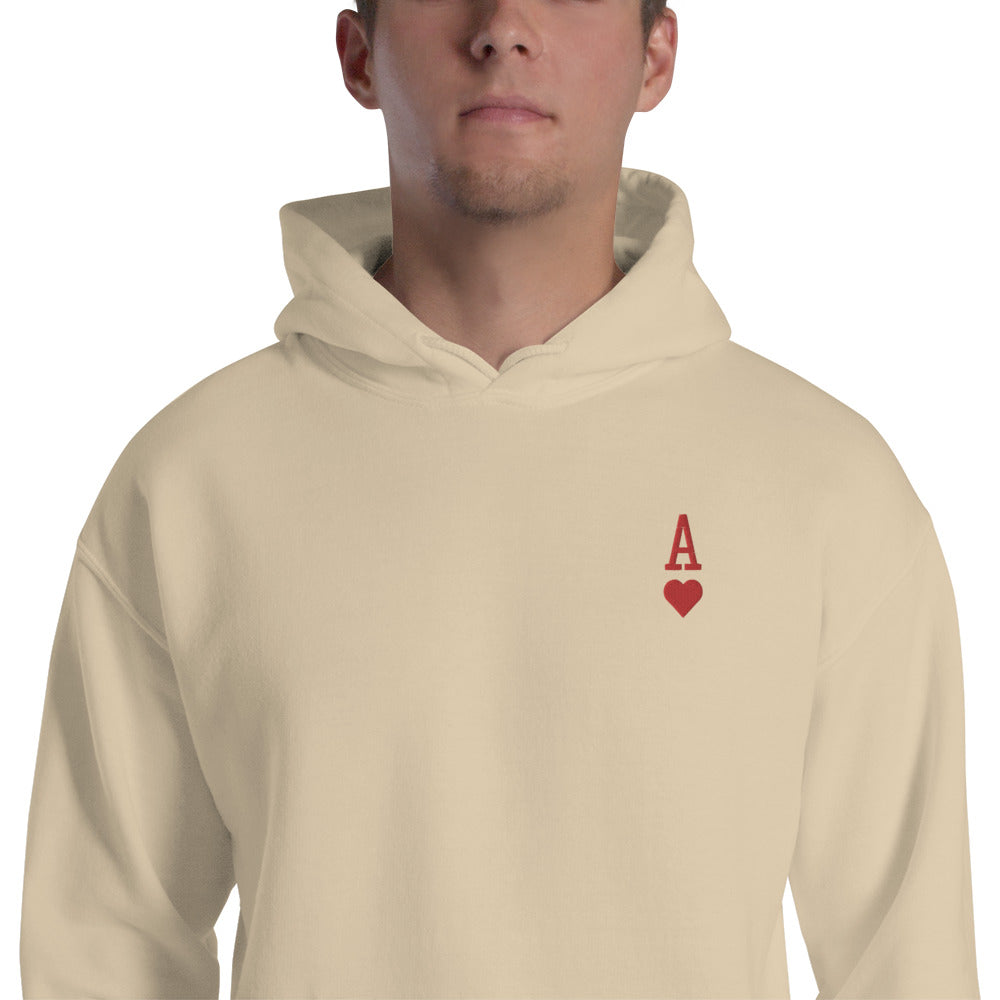 Ace of Hearts Unisex Hoodie