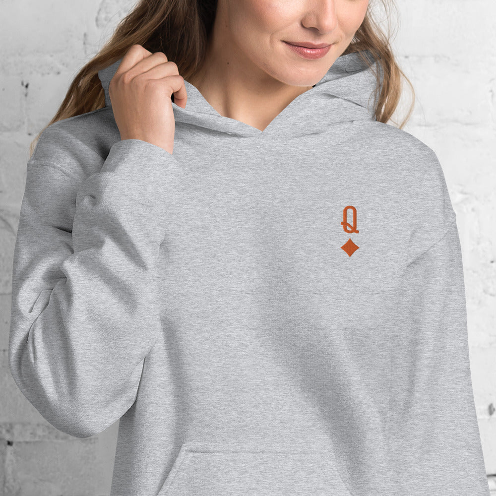 Queen of Diamonds Unisex Hoodie