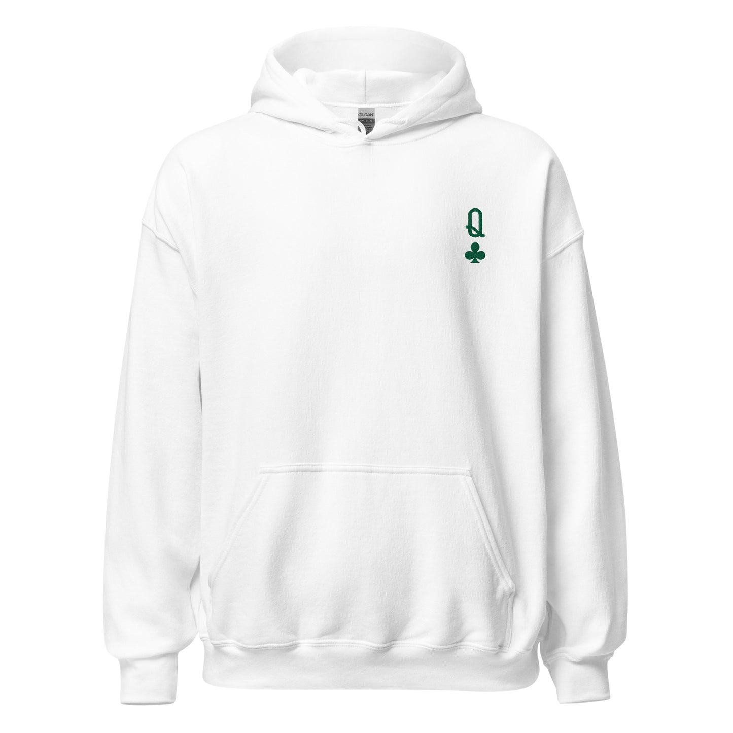 Queen of Clubs Unisex Hoodie