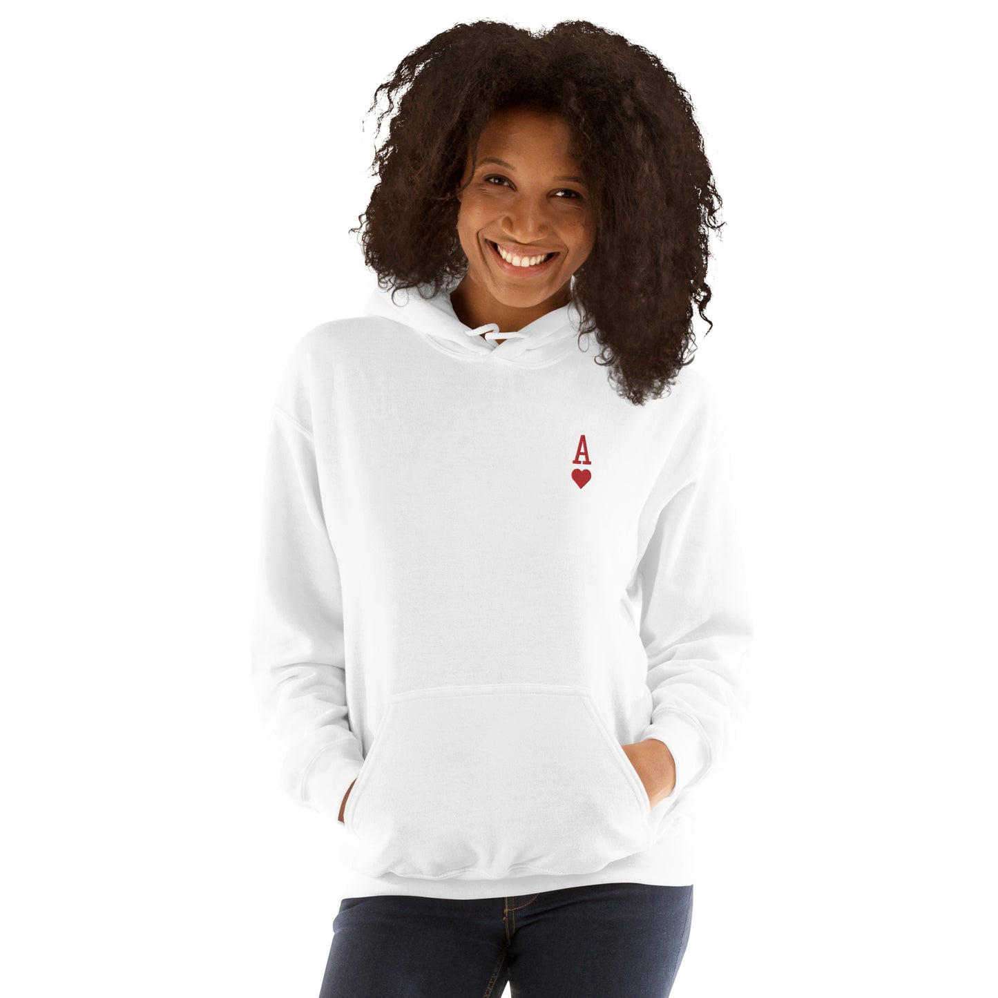 Ace of Hearts Unisex Hoodie